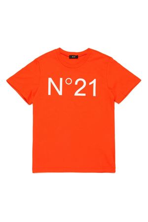 Logo-Print Jersey T-Shirt N°21 KIDS | N21173N01530N213